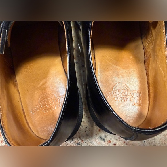 Dr Martens Ally Black Leather Derby Creeper Wingtip Shoes Men’s Size 7/Women’s 8 - Picture 7 of 15